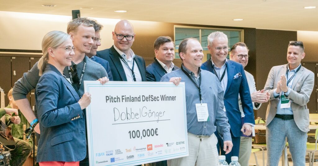 8.6.2024 A EUR 100,000 investment in Dobbelgänger at the DEFINE event